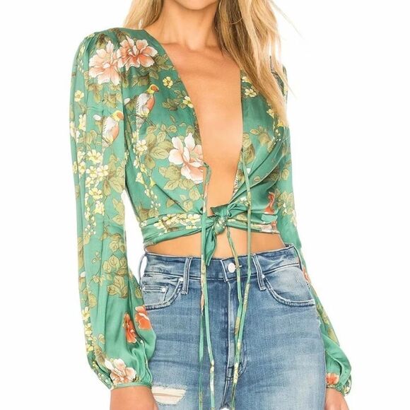 Sexy Silky Blouse  - Picture 1 of 3